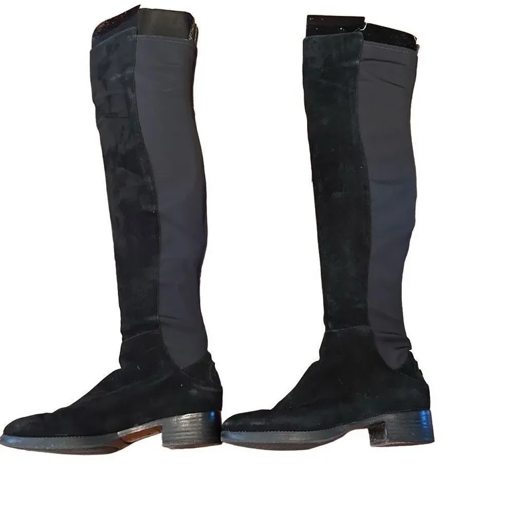 Tory Burch Caitlin stretch over the knee boots- size 8